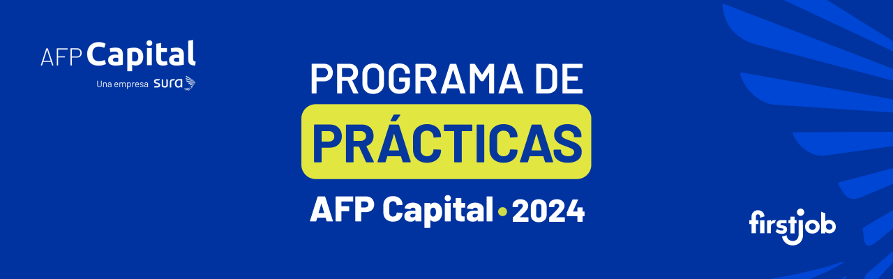 Programa de Prácticas AFP Capital 2024-1